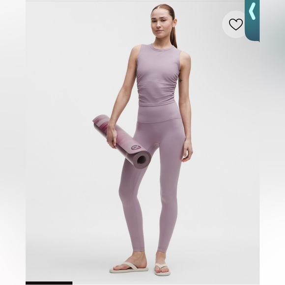lululemon athletica Other - 2 Piece Set lululemon athletica Lavender High-Rise Leggings and Racerback Tank